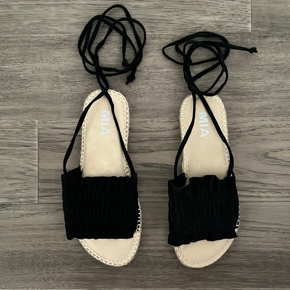 Mia lace up sandals